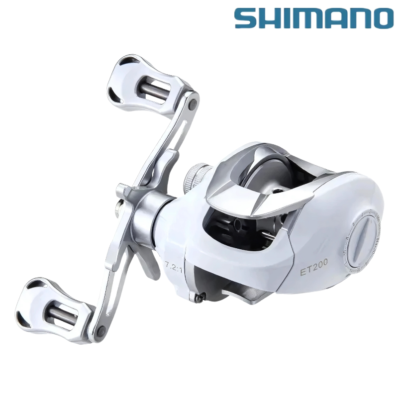 Carretilha Shimano ET200 Drag 8kg 5 Rolamentos + Óculos De Sol Polarizado Grátis