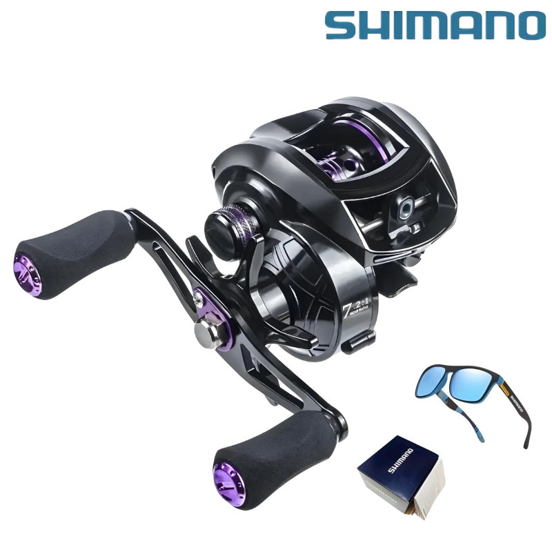 Carretilha Shimano Drag 8kg Com 13 Rolamentos Sistema de Rotação Super Suave