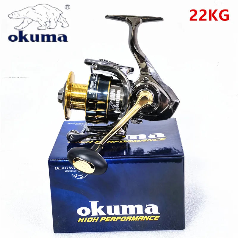 Molinete Okuma 22KG Drag 13+1 Rolamentos