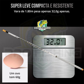 Nova Vara DAIMOND CARBON Ultra Light Compact SUPER STRONG Frete Grátis - Promoção 2025