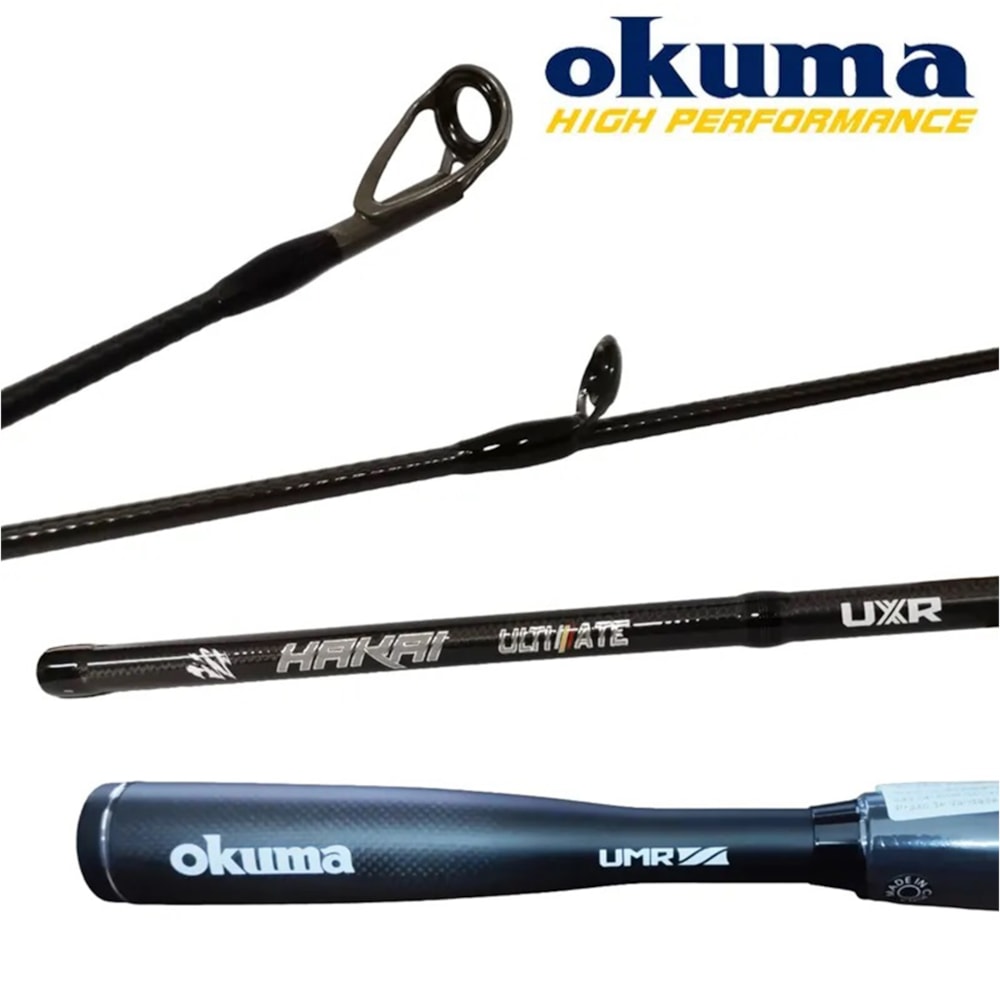 Vara Okuma Hakai Ultimate C-604M 8-17lb 4 Partes