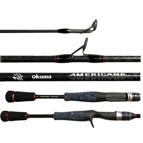 Vara Okuma Americana C-601M(1,82m) 8-17lb 1Parte - Carretilha