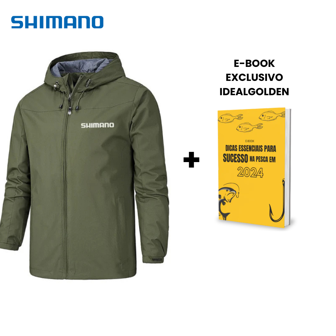 Jaqueta Shimano Ultra Impermeável á Prova D'Água (Alto Desempenho) + Brinde Exclusivo