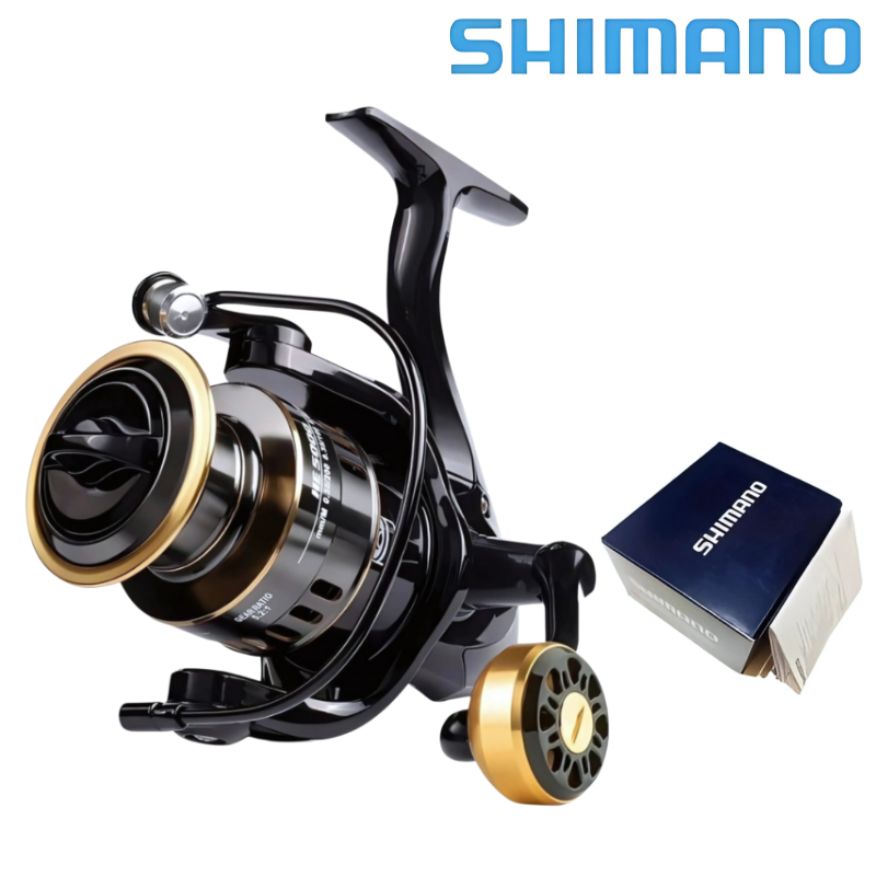 Molinete Shimano Drag de Até 15kg Com 19 Rolamentos Sistema de Rotação Super Suave