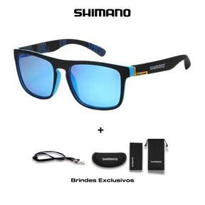 Óculos Oficial Shimano Polarizado UV400 + Brindes Exclusivos