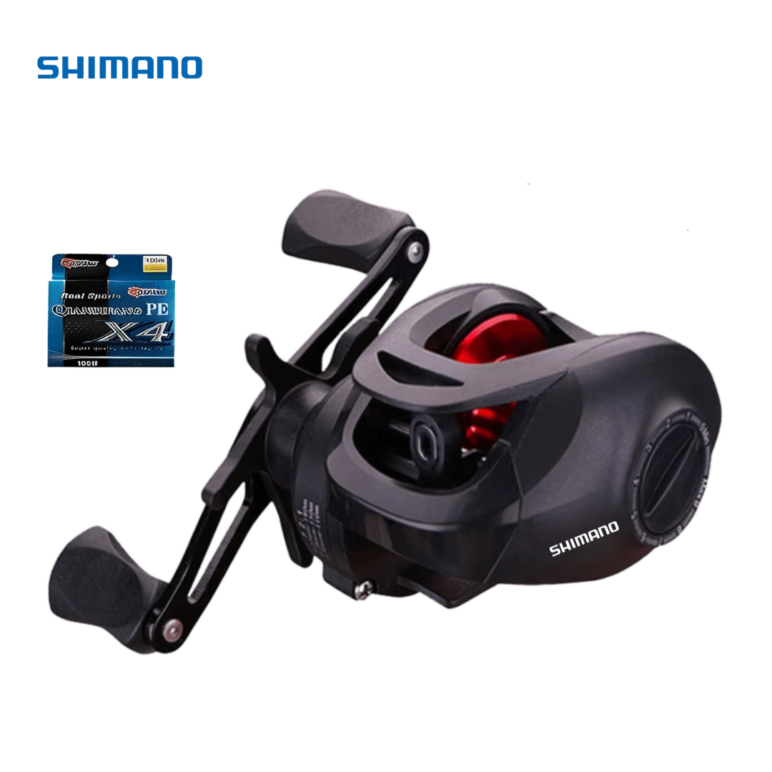 Carretilha Shimano 7.2:1 Geração 2024 + 2 Brindes Exclusivos