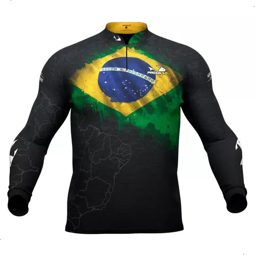 Camisa Com Proteção Uv Agro Forte Brasil 01 Presa Viva