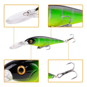 Aorace Isca Artificial Minnow Flutuante 11cm 10g