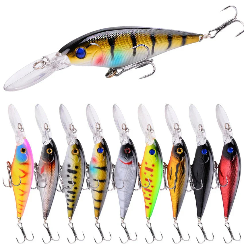 Aorace Isca Artificial Minnow Flutuante 11cm 10g