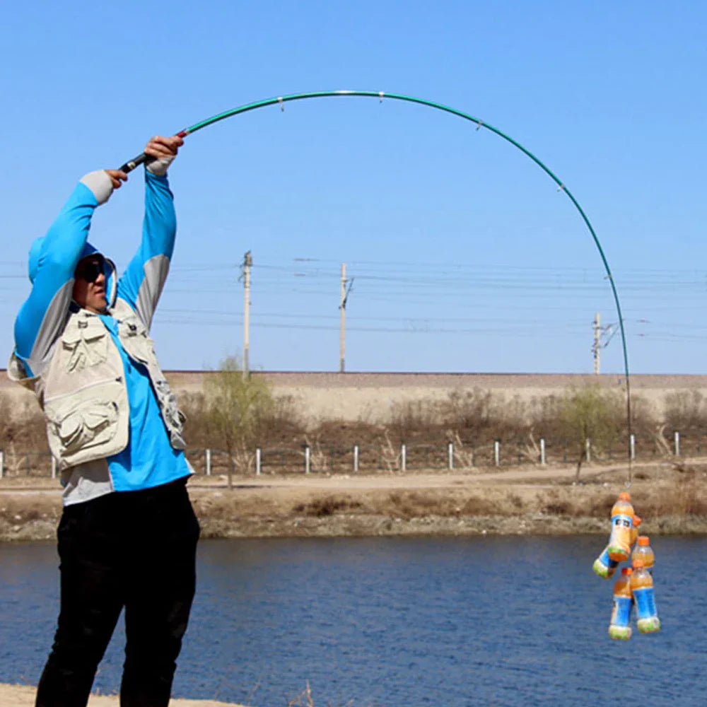 Vara De Pesca Ghotda Fibra De Carbono 1.8m A 2.7m