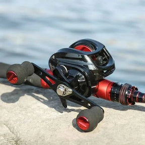 Carretilha de Pesca Max Drag 8KG 7.2:1 - AE2000