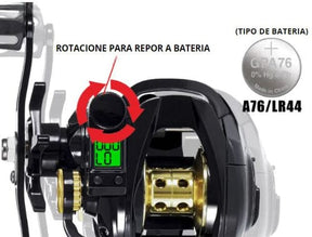 Carretilha Eletrônica 7.2:1 - Inovafish