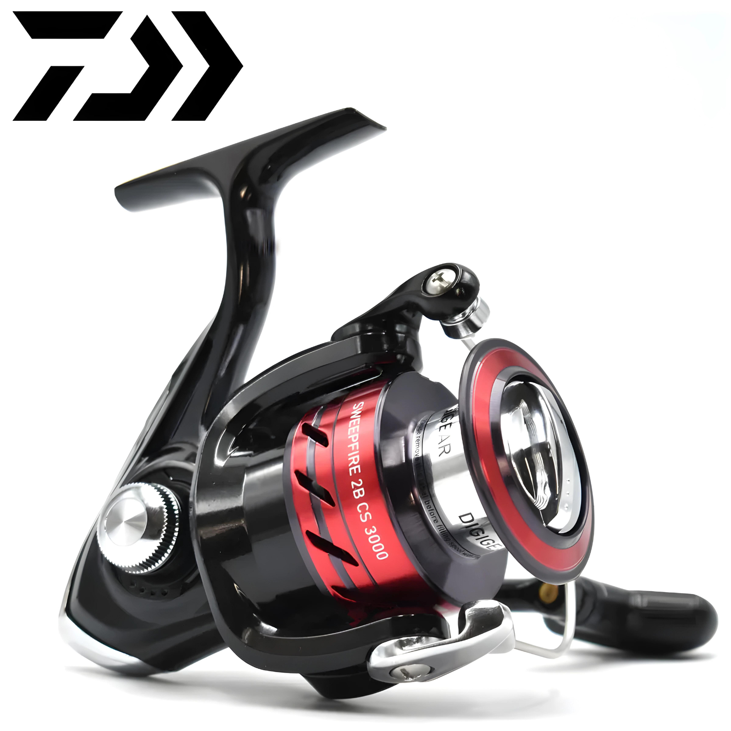 Molinete Daiwa Metal De Alta Qualidade Com Grande Capacidade De Linha