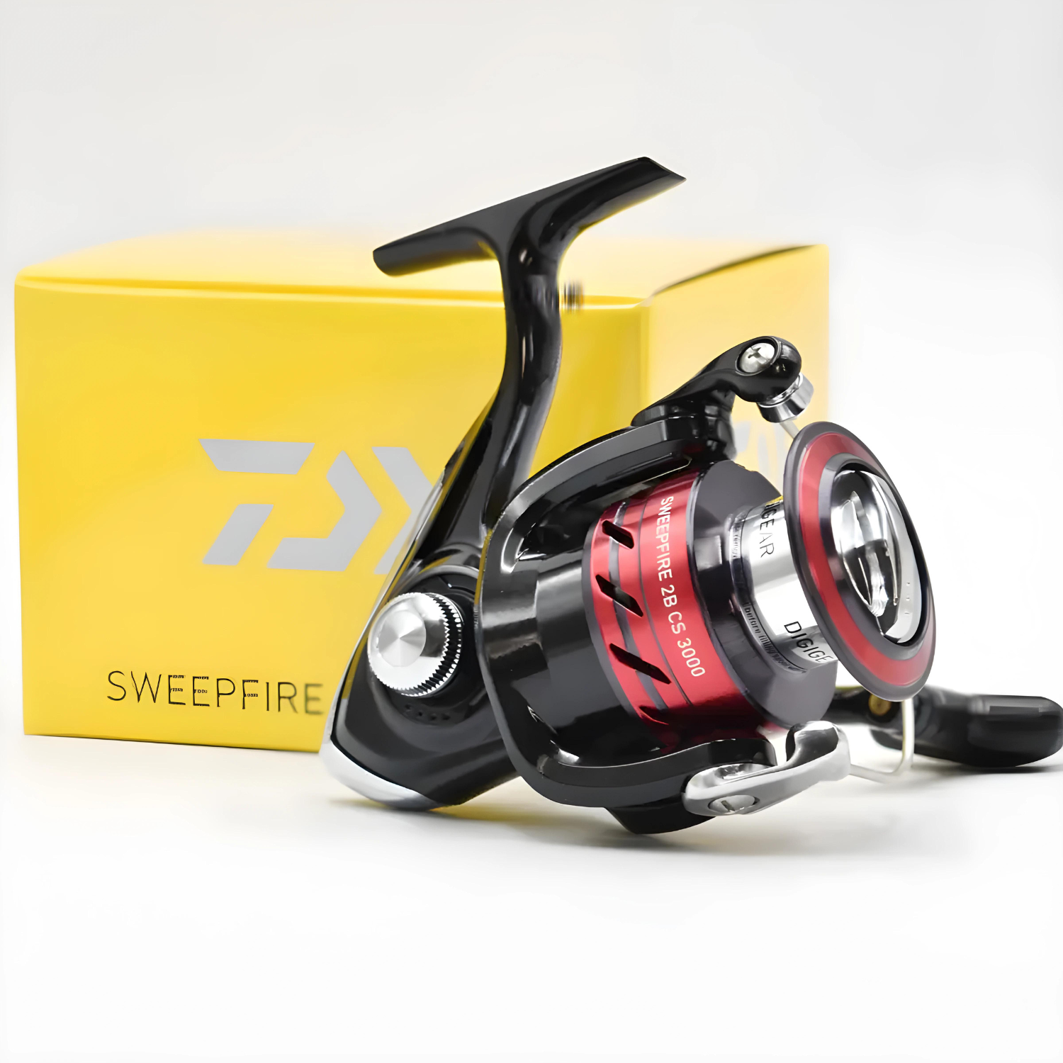 Molinete Daiwa Metal De Alta Qualidade Com Grande Capacidade De Linha