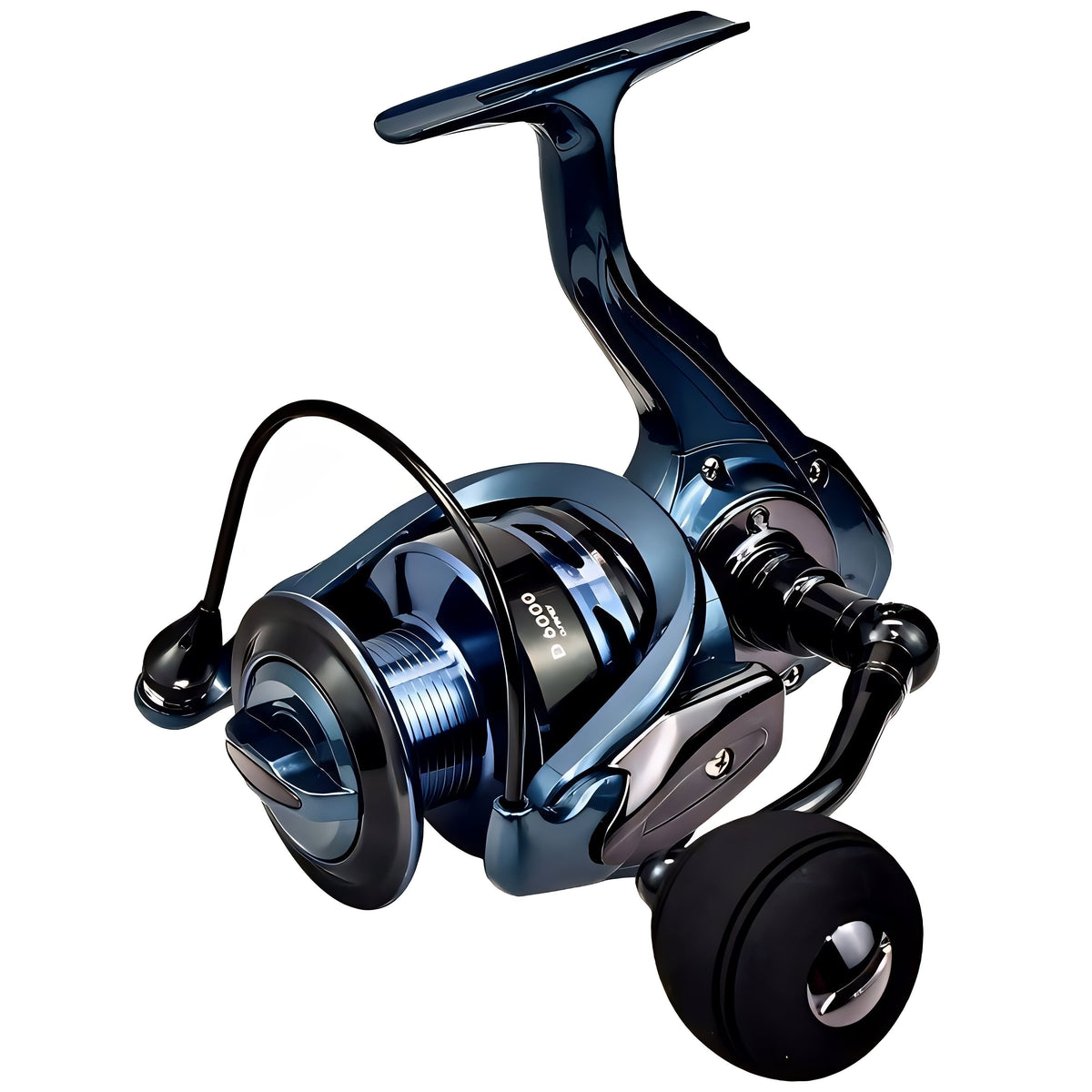 Molinete de Pesca Shimano AquaWave 7 Rolamentos De Esfera Drag de Até 16kg de Força + Óculos De Sol Polarizado Grátis