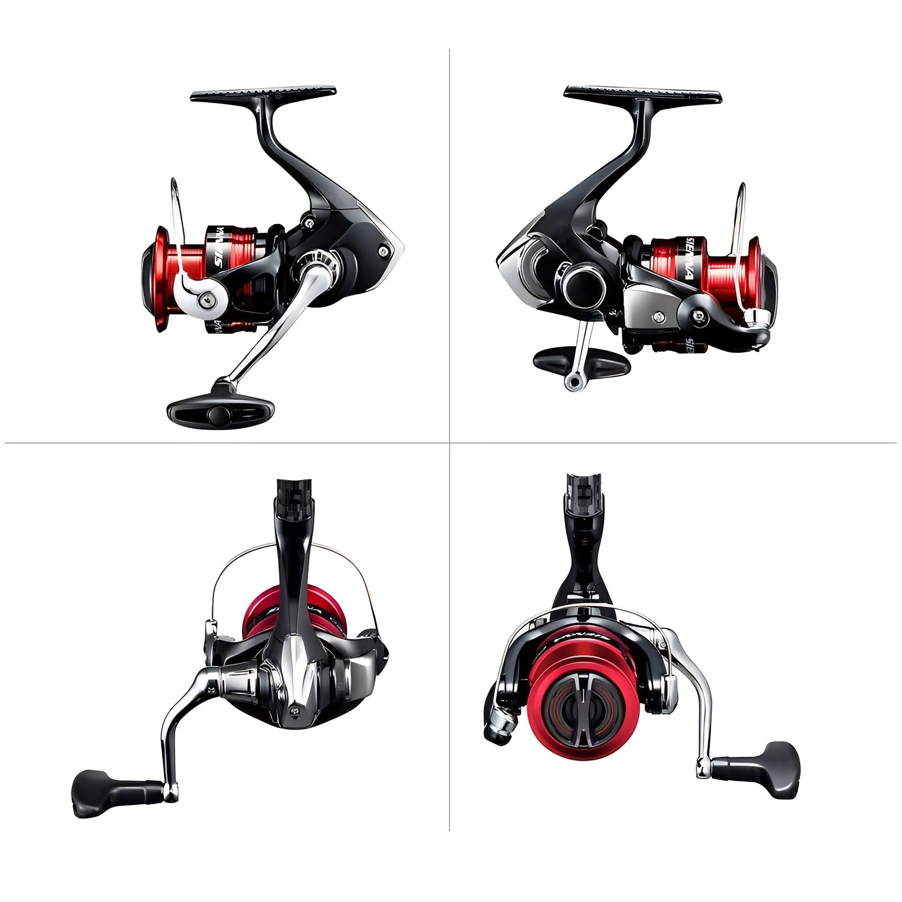 Molinete Shimano Sienna Drag de Até 8,5kg Com 3 Rolamentos de Esferas + 1 Rolamento de Rolete