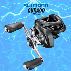 Kit Shimano - Vara Vision Carbono - Shimano Curado MGL 150/151 XG - 5 iscas Jerl Bait