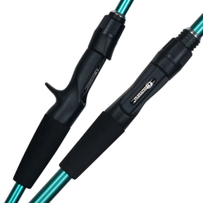 Vara De Pesca Fuji De 4 Partes Fibra De Carbono 1.8m E 2.1m Molinete E Carretilha